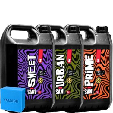 Imagem de Kit 3 Cheirinho Dub Boyz Sanitizante Finalizador Automotivo 5L Espuma Yamase