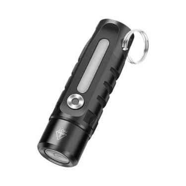 Imagem de Lanterna LED EDC 410LM Recarregável Tipo-C Com Ímã Para Chaveiro, Toch