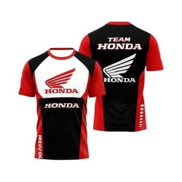 Imagem de Camiseta De Corrida De Motocicleta Honda De Manga Curta Para Verão, Rá