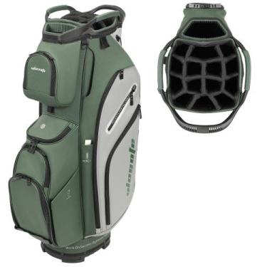 Imagem de Bolsa para carrito de golf wosofe de cuero PU ligera con separadores p