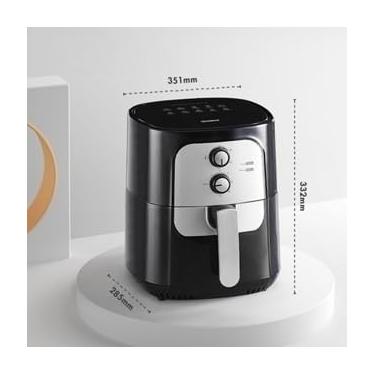 Imagem de Fritadeira Elétrica Sem Óleo Air Fryer 5.5L Jumbo Family 1400w 220V Vintage