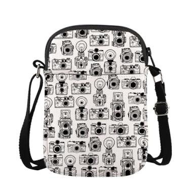 Imagem de JXGZSO Bolsa para câmera, acessórios para câmera, bolsa de compras, presente de fotógrafo, videografista, presente, amantes de fotos, mercadoria, Câmera Cb, One Size