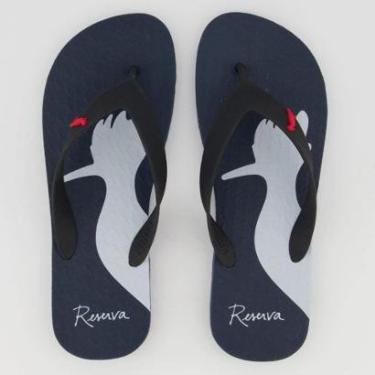 Imagem de Chinelo Reserva RSVGO Marinho e Preto-Masculino