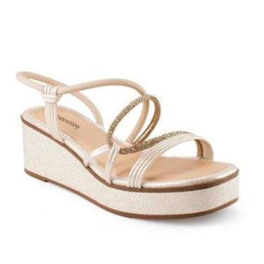 Imagem de Sandália Mississipi Anabela Feminina ME673-Feminino