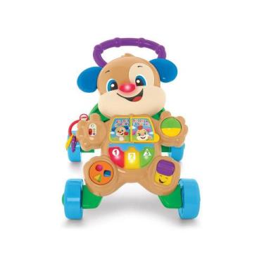 Imagem de Fisher Price Cachorrinho que anda - Mattel - Fisher-Price, Bege e Azul
