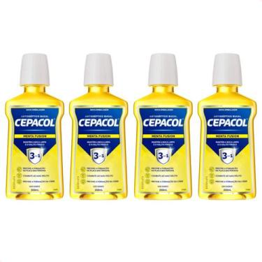 Imagem de Kit 4 - Antisséptico Bucal Cepacol 3 em 1 Tradicional 250ml