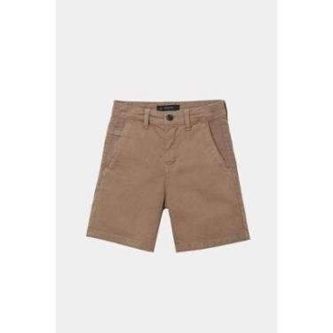 Imagem de Bermuda Aramis Chino Algodão Color Sarjada Charuto-Masculino
