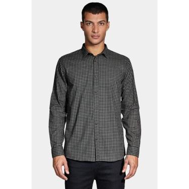 Imagem de Camisa Aramis Manga Longa Regular Flamê Xadrez Verde-Masculino