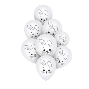 Imagem de Balão Bexiga Coelhinho da Páscoa Nº 8 C/ 20 Unidades - PIFFER