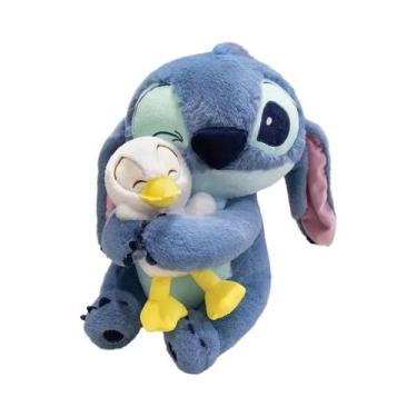 Imagem de Brinquedo De Pelúcia Grande De 60cm Do Stitch E Pato Donald, Boneco De