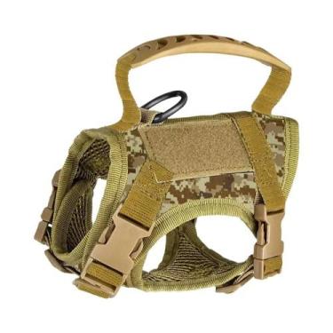 Imagem de Coleira Tática Ajustável Para Gatos Grandes E Cães Pequenos, Colete De