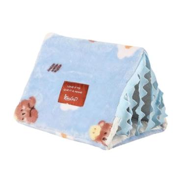 Imagem de Ｂｅｓｇａ Túnel macio para porquinho-da-índia, esconderijo para, acessórios para gaiola, cama para porquinho-da-índia, casinha para hamster, esquilo, Blue L