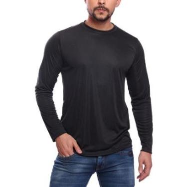 Imagem de Camiseta DF Masculina Manga Longa Proteção Solar UV +50 Segunda Pele-Masculino