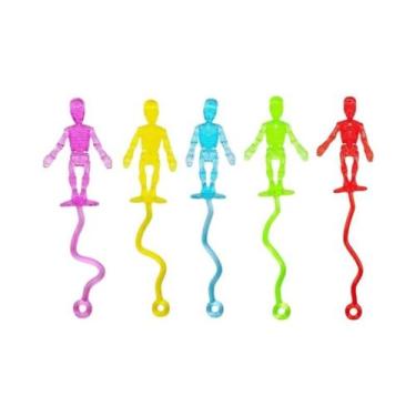 Imagem de Brinquedo Adesivo De Parede Para Crianças: Aranha, Abóbora E Esqueleto