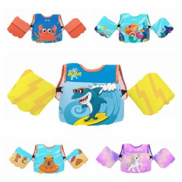 Imagem de Boia Colete SalvaVidas Infantil Flutuador Não Fura Até 25kg Kids Segur