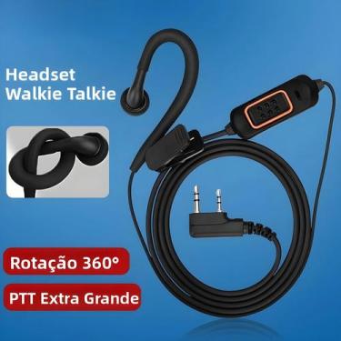 Imagem de Microfone Headset Baofeng 780 Para BaoFeng UV-5R UV-5RH UV-21 pro Quan