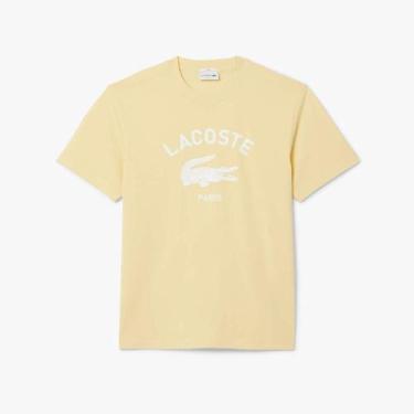 Imagem de Camiseta em Algodão com Estampa Assinada Preto - L - LACOSTE, L, Amare