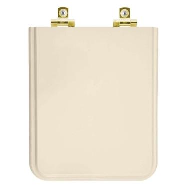 Imagem de Assento Sanitário Soft Close Square Shell Para Vaso Incepa Com Ferragem Dourada