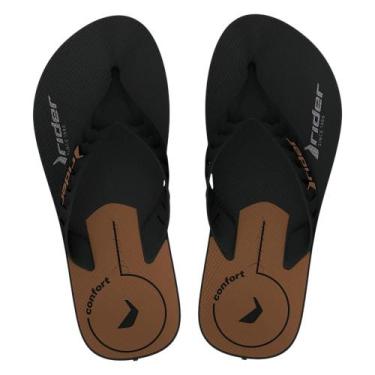Imagem de Chinelo Masculino Rider Street Duo Sport Dedo REF: 12624, Preto, 39
