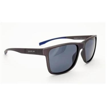 Imagem de Óculos Solar Speedo Speeder 9 A11  Fosco Lente Cinza Polarizada-Masculino