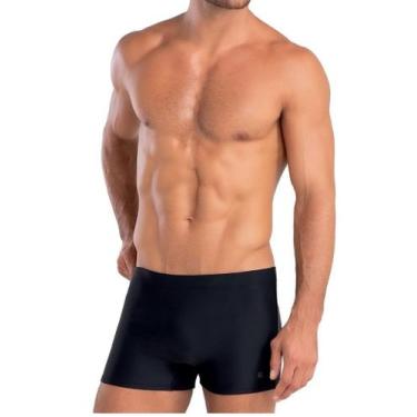 Imagem de Sunga Boxer Lisa Mash 300.116, Preto