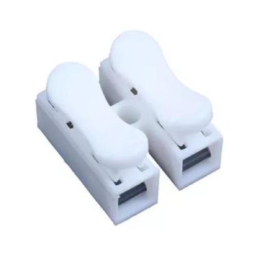 Imagem de Kit 20 Conectores Fios Duplo 2 Vias Sem Solda Emenda De Fio - Topmixsh