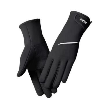 Imagem de Luvas Femininas De Inverno Térmicas Com Forro De Lã, Impermeáveis E Co