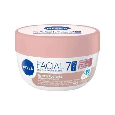 Imagem de Creme Hidratante Facial Nivea Beleza Radiante 7 em 1 100g