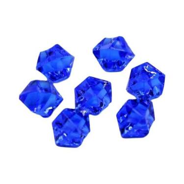 Imagem de Pedras De Plástico Falsas Multicoloridas Em Formato De Gelo Triturado,