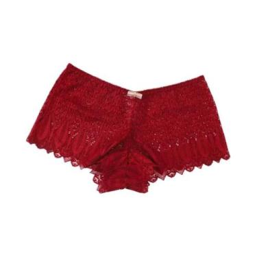 Imagem de Tangas De Renda De Cintura Média Para Mulheres, Lingerie Transparente 