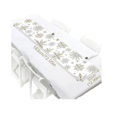 Imagem de Caminho De Mesa De Natal Para Decoração De Casa, Festa De Natal 2024, 