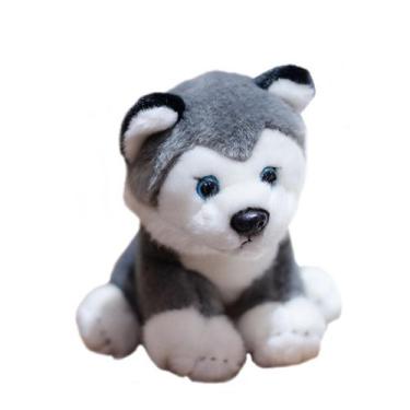 Imagem de Boneca de brinquedo de pelúcia Huskie de 20 cm para presente infantil 