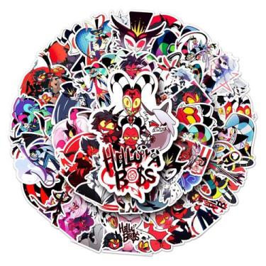 Imagem de Adesivos Hellvas Boss em vinil impermeável Anime 50 unidades/lote - yi