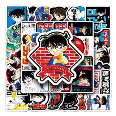 Imagem de Adesivos de vinil impermeável Detectives Conans, anime, 50 unidades - 