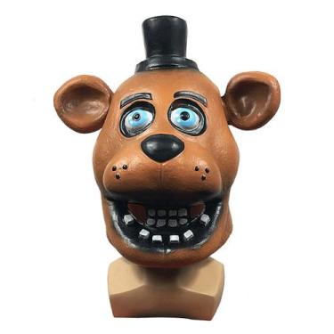 Imagem de Máscara de látex para cosplay de Halloween Five Nights Freddy Bear - y