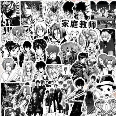 Imagem de Adesivos Hitmans Reborns, vinil impermeável, anime, 71 unidades - yiwe