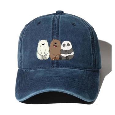 Imagem de Boné de beisebol We Bare Bears Anime Summer Trucker para homens - yiwe