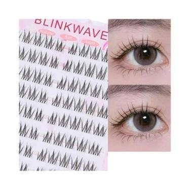 Imagem de Cílios Postiços Reutilizáveis Estilo Coreano Para Meninas, Sem Cola, N