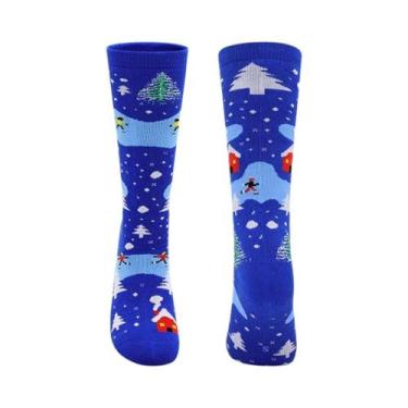 Imagem de Meias De Algodão Grossas E Quentes Para Crianças E Jovens, Para Esqui,