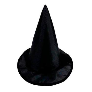 Imagem de Chapéu De Bruxa Preto - Halloween - BRAZUCAPAS