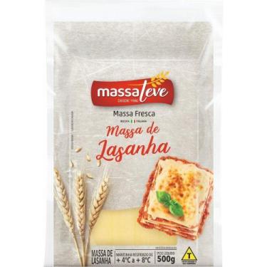 Imagem de Massa para Lasanha Massa Leve 500g - MASSALEVE