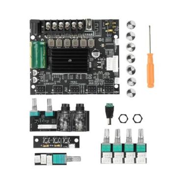 Imagem de Módulo Amplificador De Áudio Bluetooth 2.1 Canais 12-24V 50W+50W+100W 