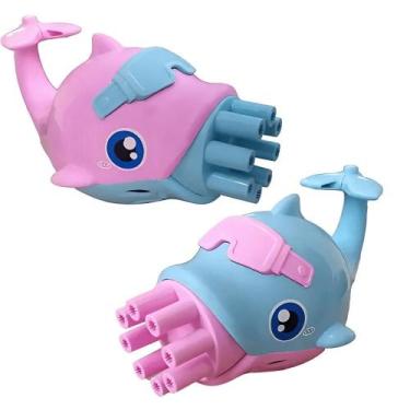 Imagem de Pistola Lança Bolhas Golfinho - Cores Sortidas - WELL KIDS