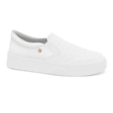 Imagem de Tênis Feminino Ramarim Casual Urbano Plataforma Confortável -, Branco,