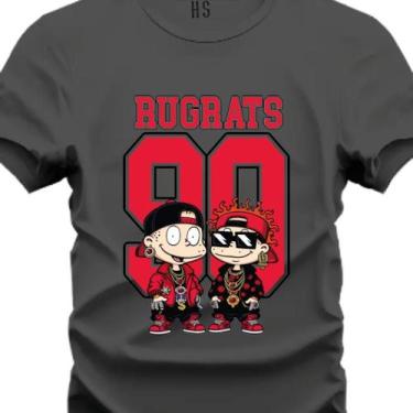 Imagem de Camiseta Personalizada Do p ao G3 Hugrats 99, Chumbo, G2