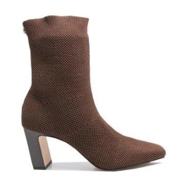 Imagem de Bota Carrano Knit Salto Bloco-Feminino