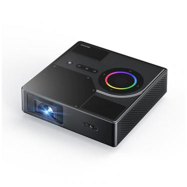Imagem de Projetor portátil a laser NexiGo Nova Mini preto Google TV Netflix Full HD 1080p 1200 lúmen SAE 3D Dolby Audio 110V