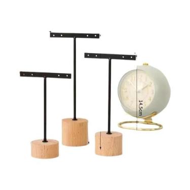 Imagem de Suportes De Exibição Para Brincos De Madeira Com Cartão Para Embalagem