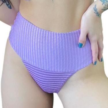Imagem de Calcinha Avulsa Hot Pants Faixa Canelado Mônaco Cores - Califórnia Bra
