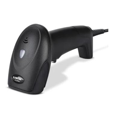Imagem de Leitor De Código De Barras E Qr Code - Comtac Ps8968 - Usb - Laser - 1d/2d - Preto